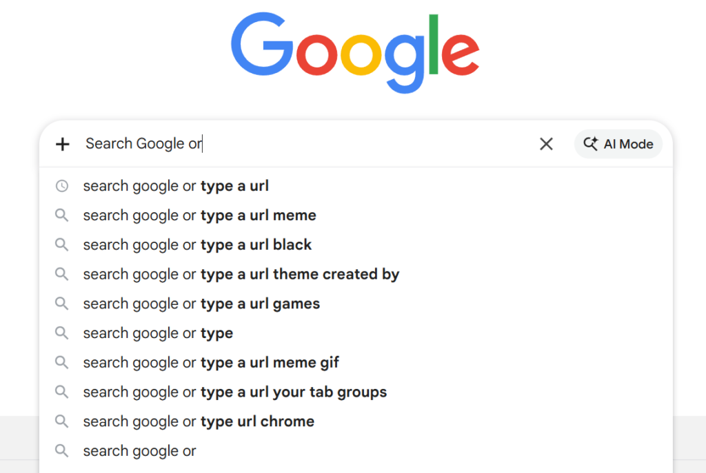 Search Google or Type A URL - Which Is Better? 3 Autocomplete and Predictions