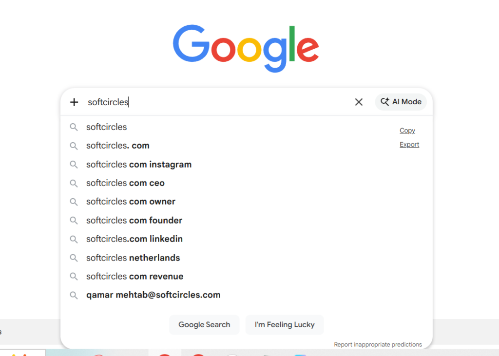 What is Search Google or Type A URL