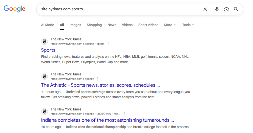 When to Search Google and When to Type a URL