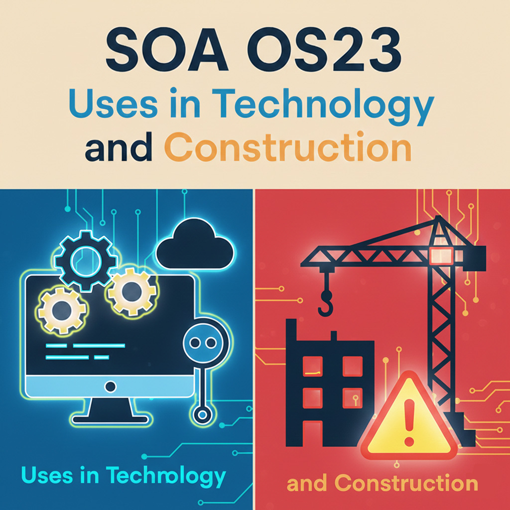 SOA OS23: Next-Gen Approach to to Software Architecture 5 SOA OS23 In Italian Construction And Demolition