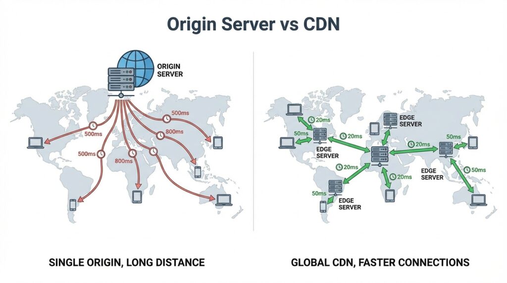 Is a CDN the Same as a Web Host