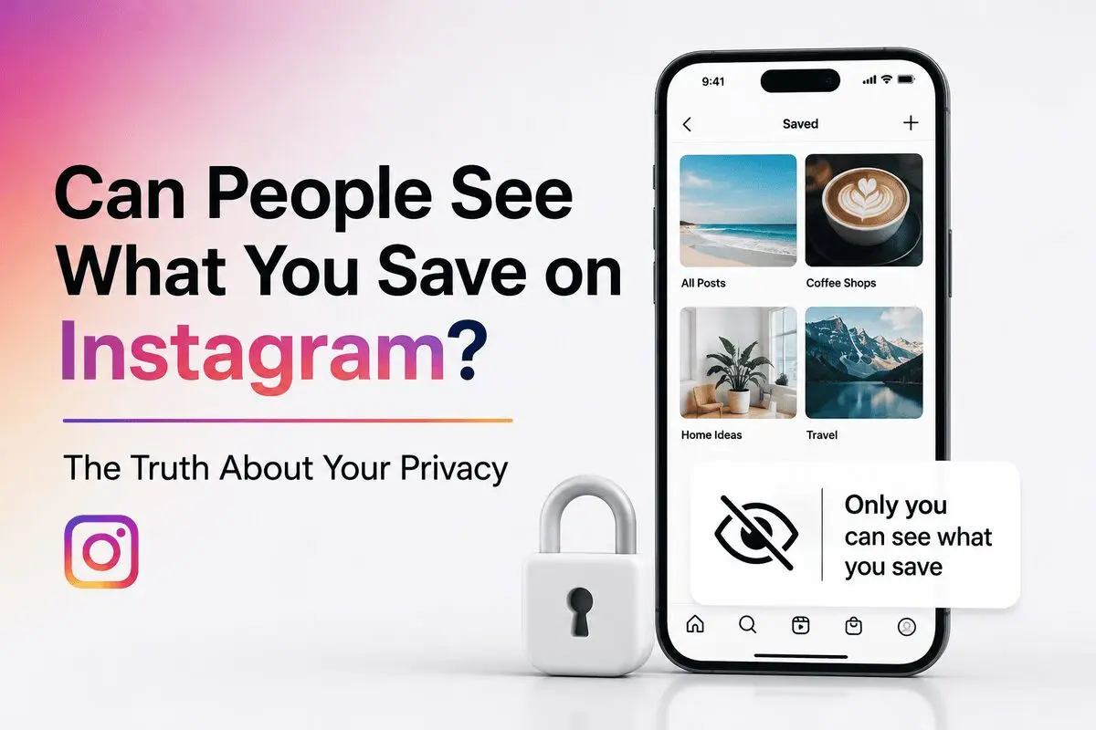 can people see what you save on instagram