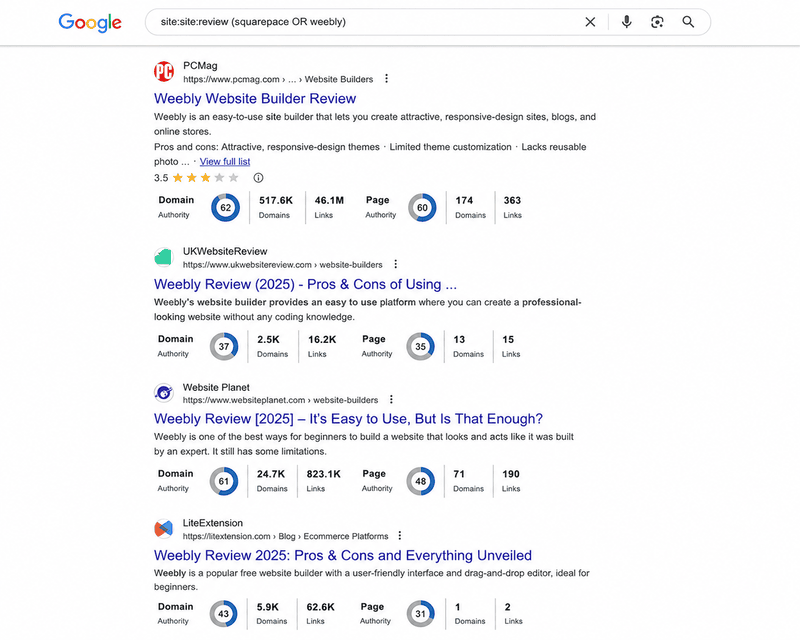 what are search operators