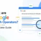 What are Google Search Operator 85x85