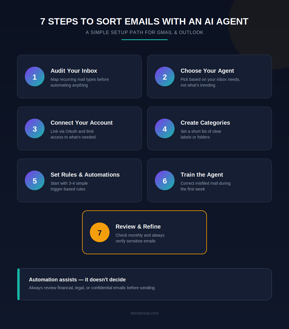How to Use an AI Agent to Sort Emails
