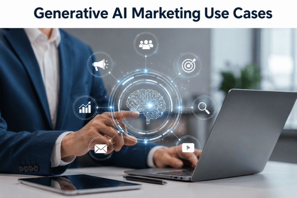 Generative AI for Marketing: Use Cases, Tools & Benefits 3 generative ai marketing