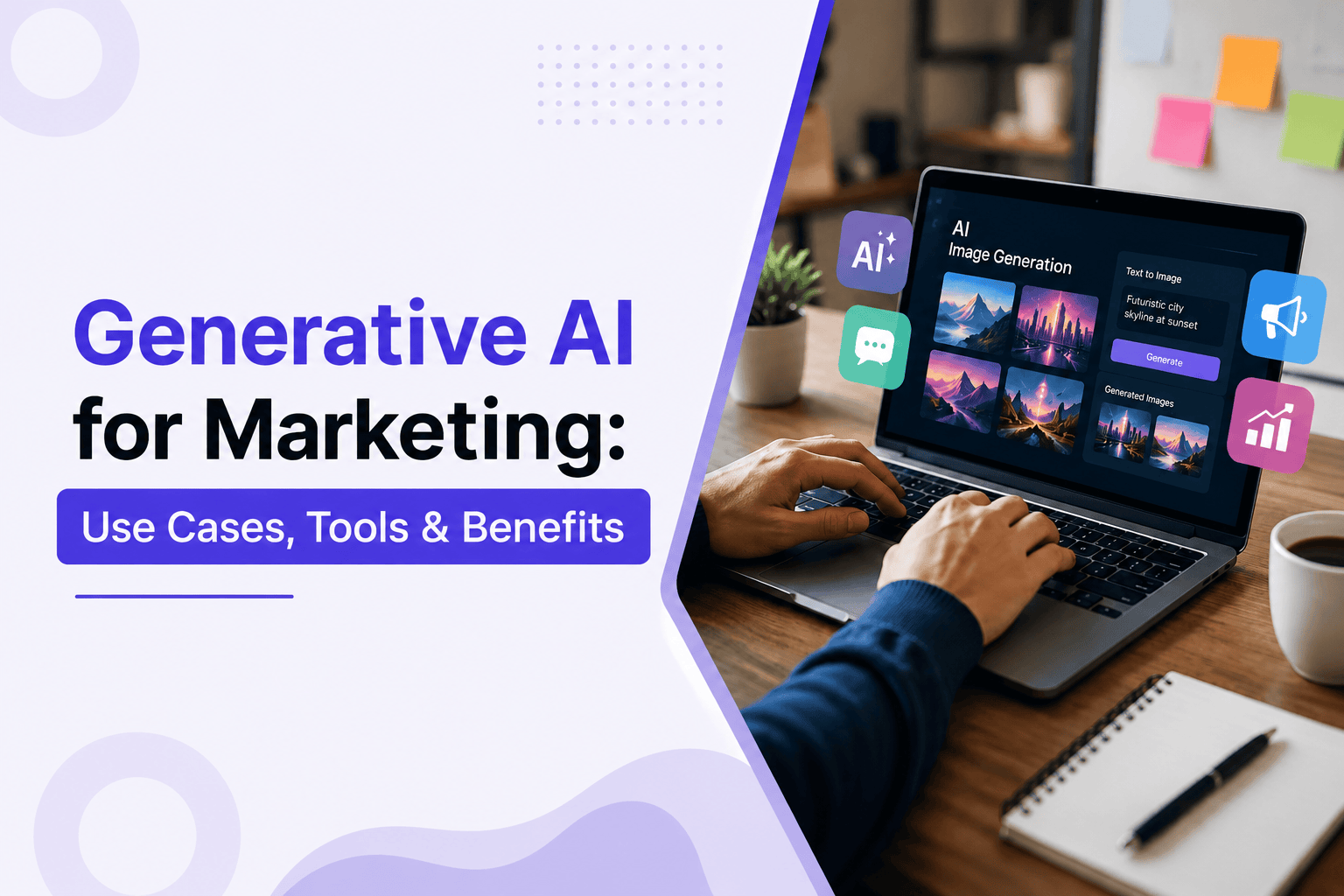 Generative AI for Marketing: Use Cases, Tools & Benefits 1 Generative AI for Marketing