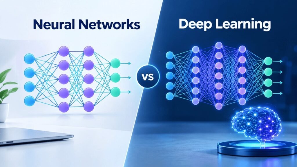 AI vs machine learning vs deep learning 
