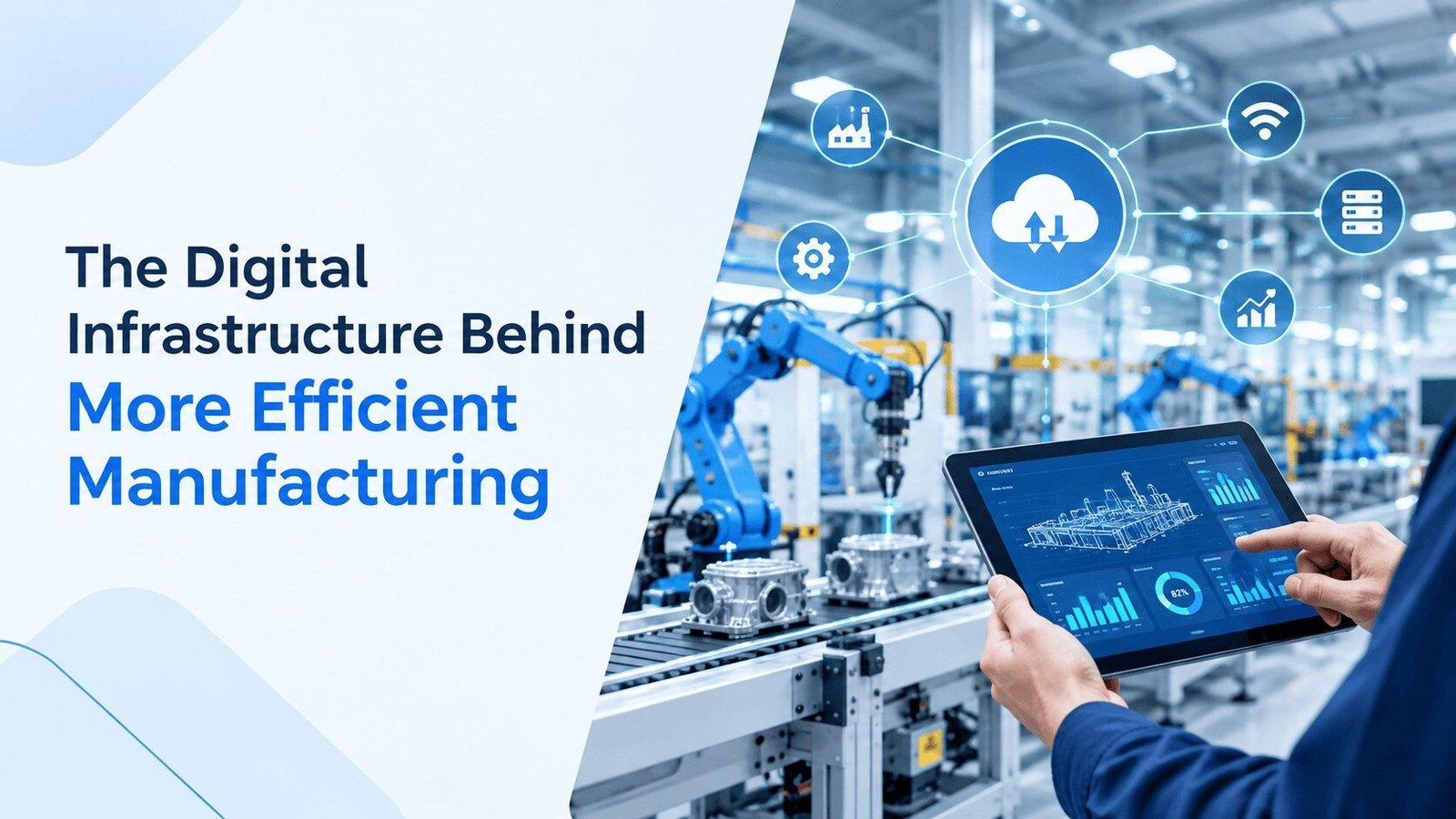 The Digital Infrastructure Behind More Efficient Manufacturing 1 The Digital Infrastructure Behind More Efficient Manufacturing