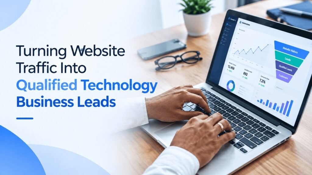 Turning Website Traffic Into Qualified Technology Business Leads
