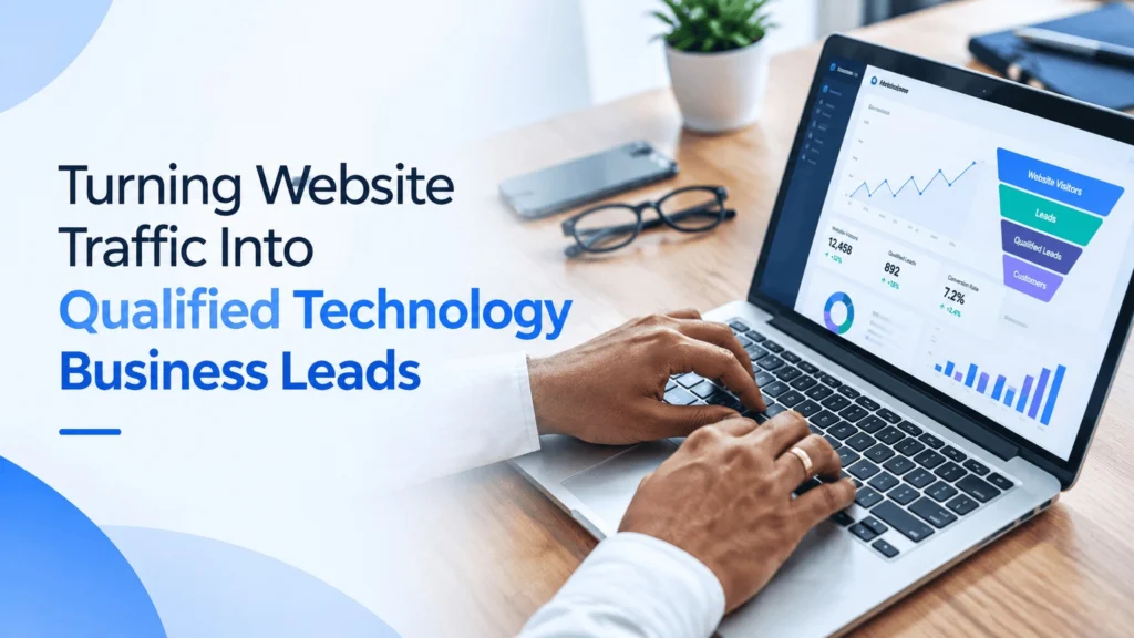 Turning Website Traffic Into Qualified Technology Business Leads