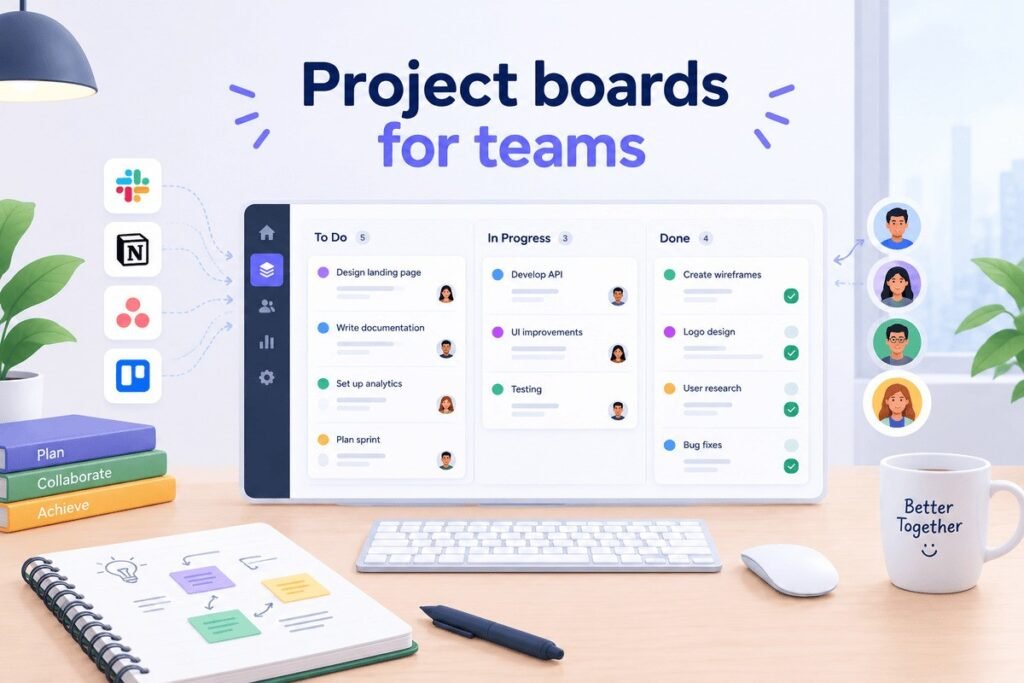 Project boards for teams